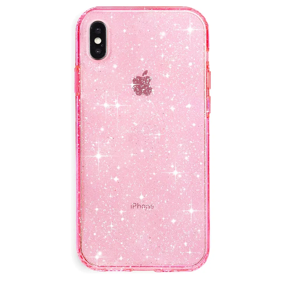 Pink Stardust Glitter iPhone Case - Image 11