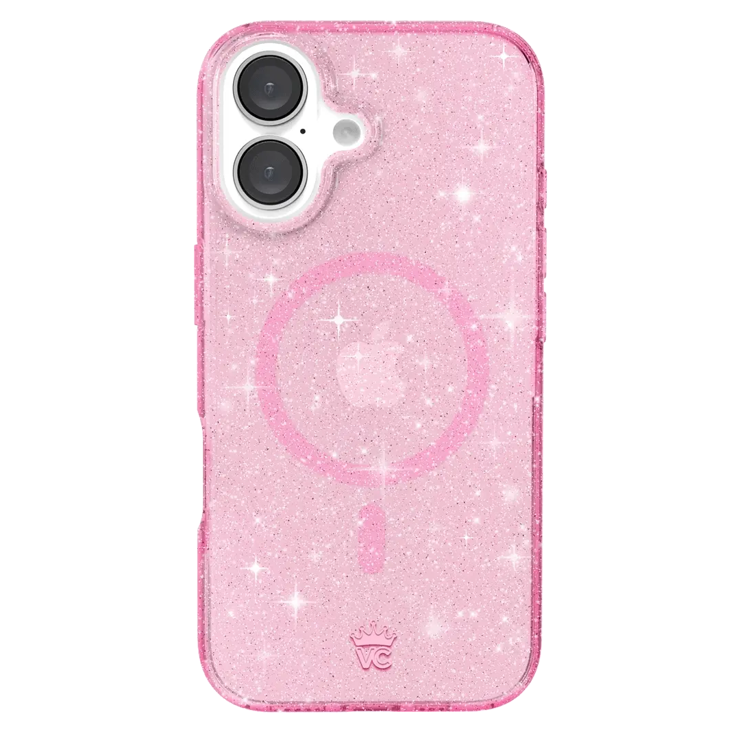 Pink Stardust Glitter iPhone Case - Image 121