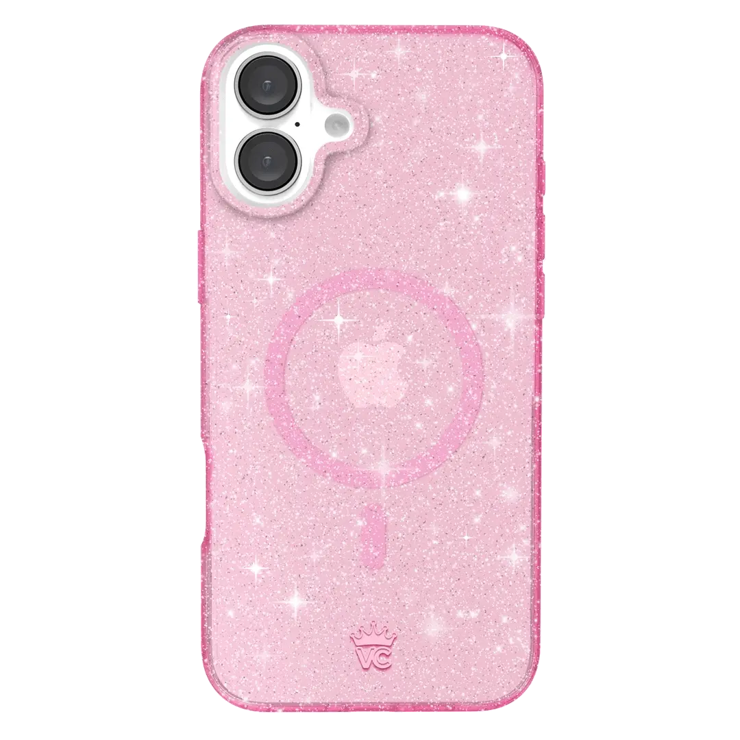 Pink Stardust Glitter iPhone Case - Image 126