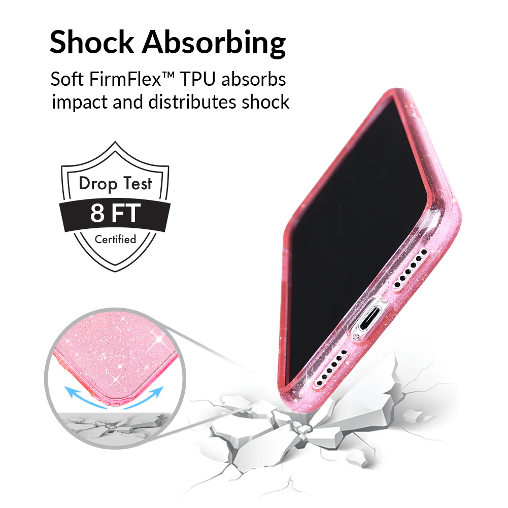 Pink Stardust Glitter iPhone Case - Image 13