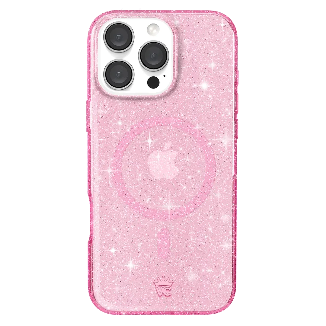 Pink Stardust Glitter iPhone Case - Image 136