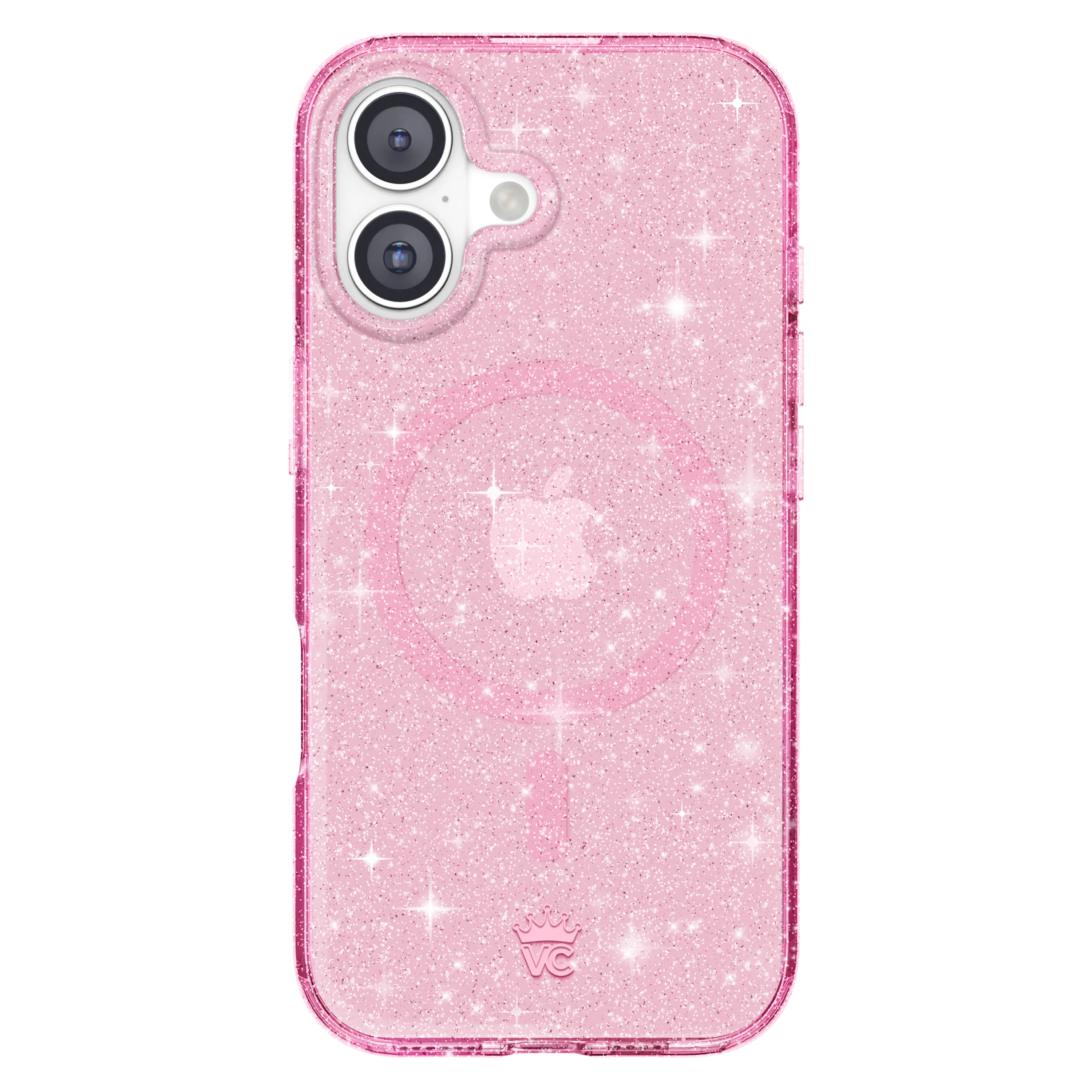 Pink Stardust Glitter iPhone Case - Image 156