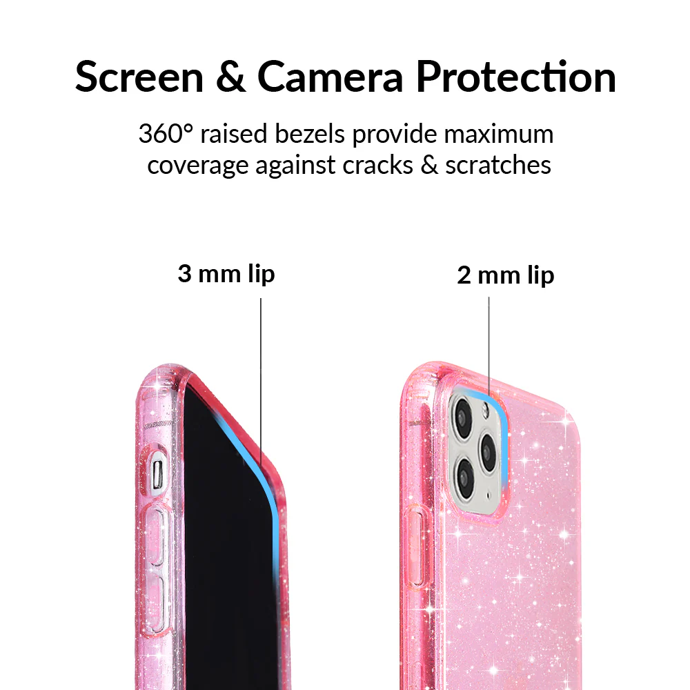 Pink Stardust Glitter iPhone Case - Image 32
