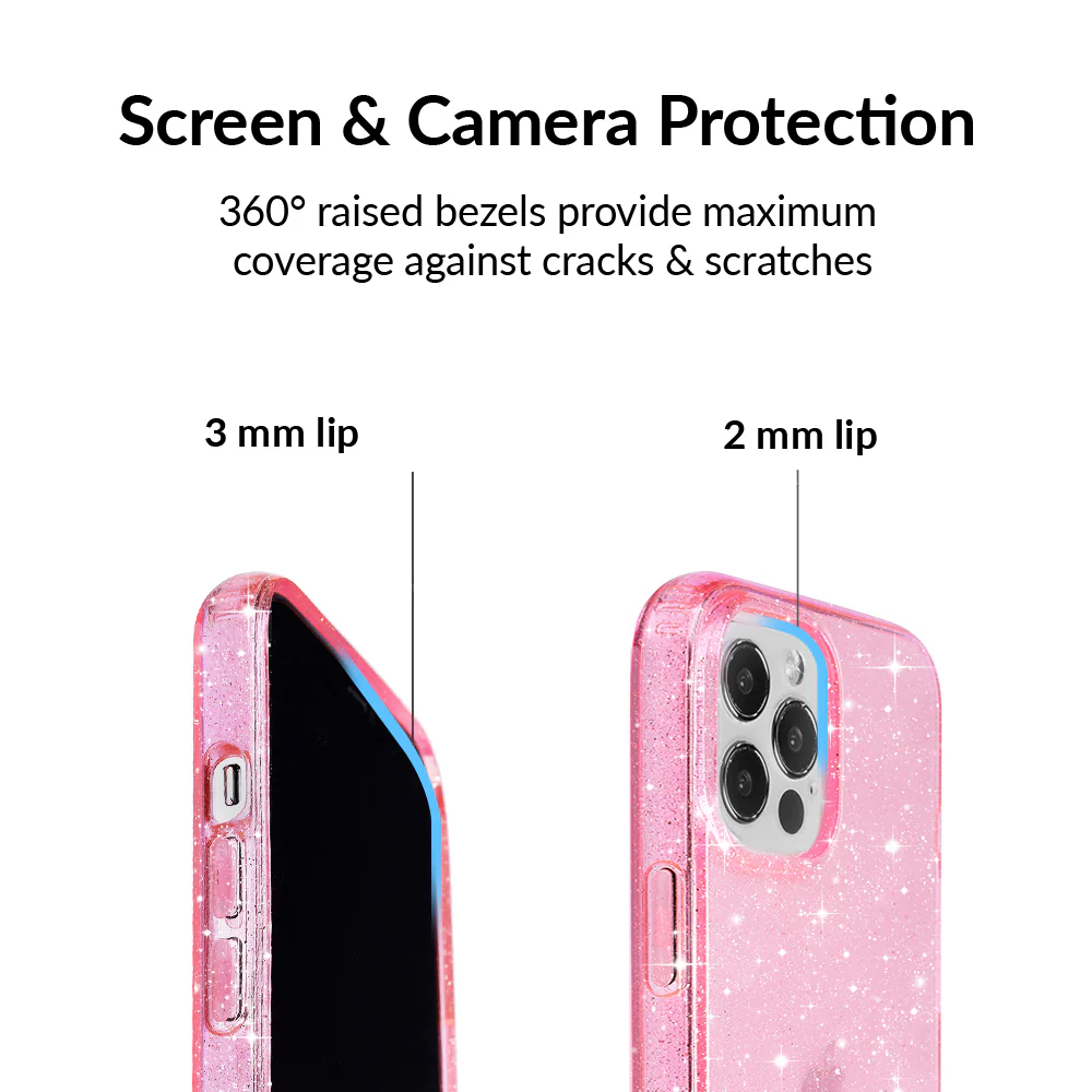 Pink Stardust Glitter iPhone Case - Image 42