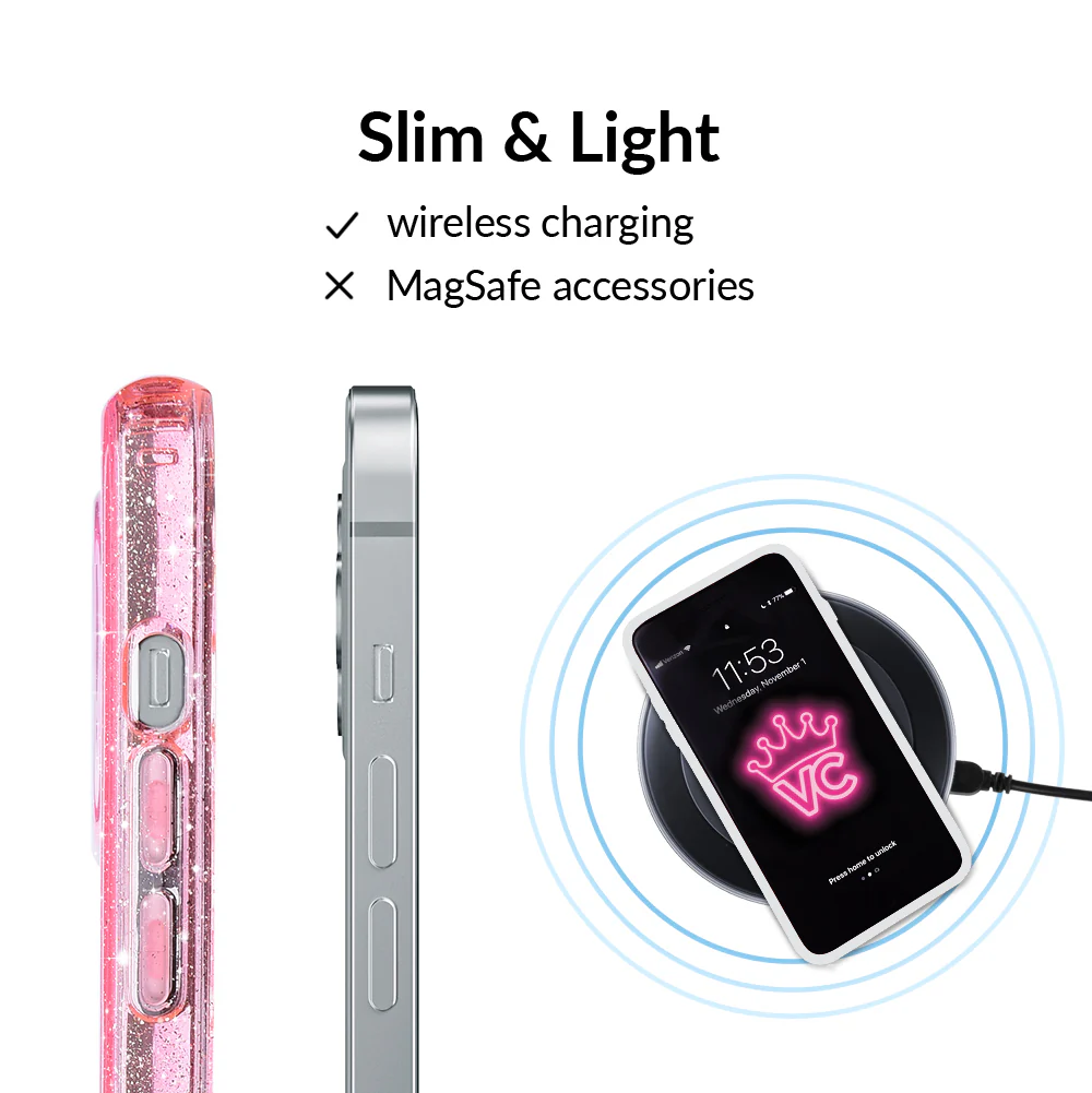 Pink Stardust Glitter iPhone Case - Image 50