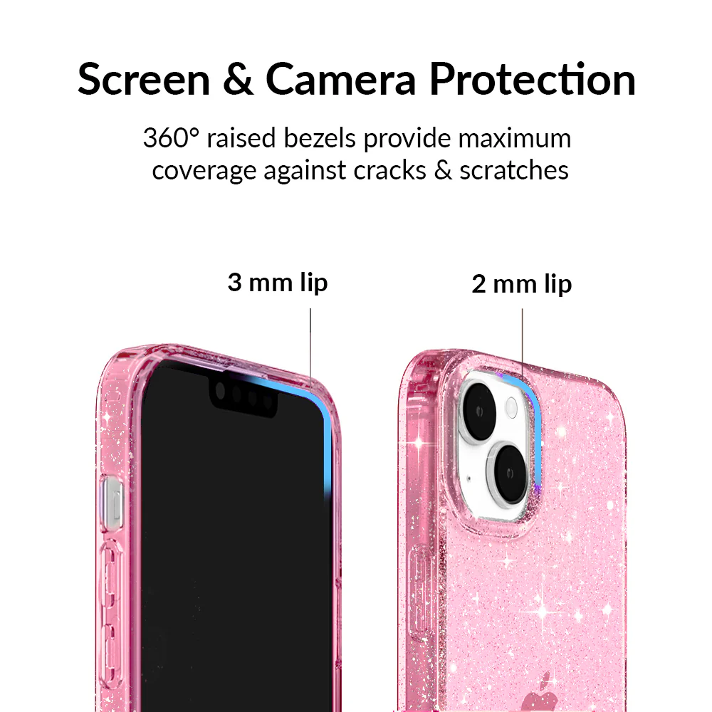 Pink Stardust Glitter iPhone Case - Image 53