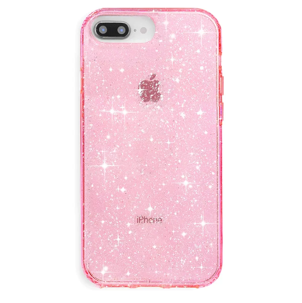 Pink Stardust Glitter iPhone Case - Image 6