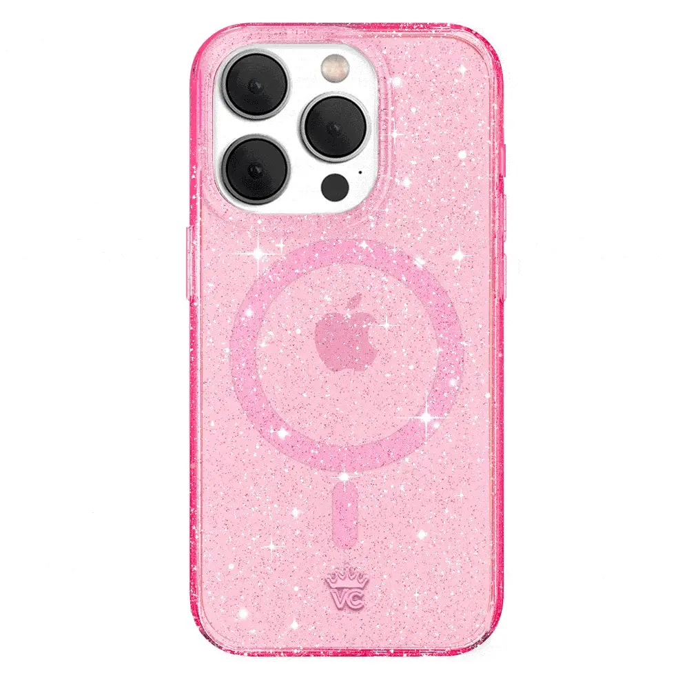 Pink Stardust Glitter iPhone Case - Image 67