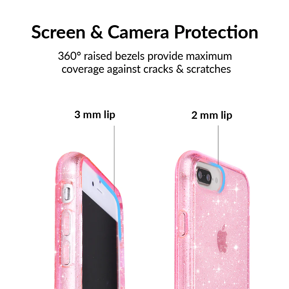 Pink Stardust Glitter iPhone Case - Image 7