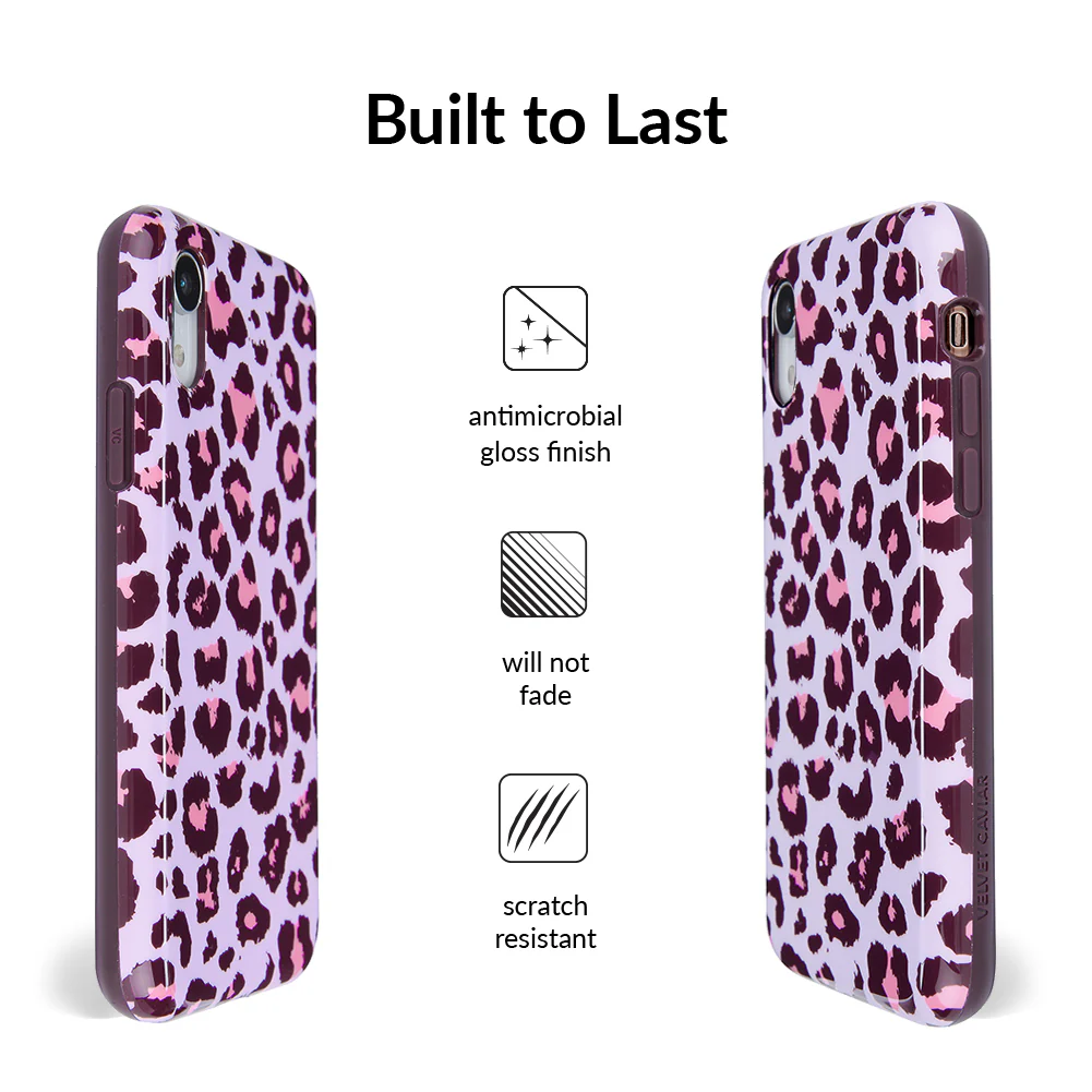 Purrfect Pink Leopard iPhone Case - Image 29