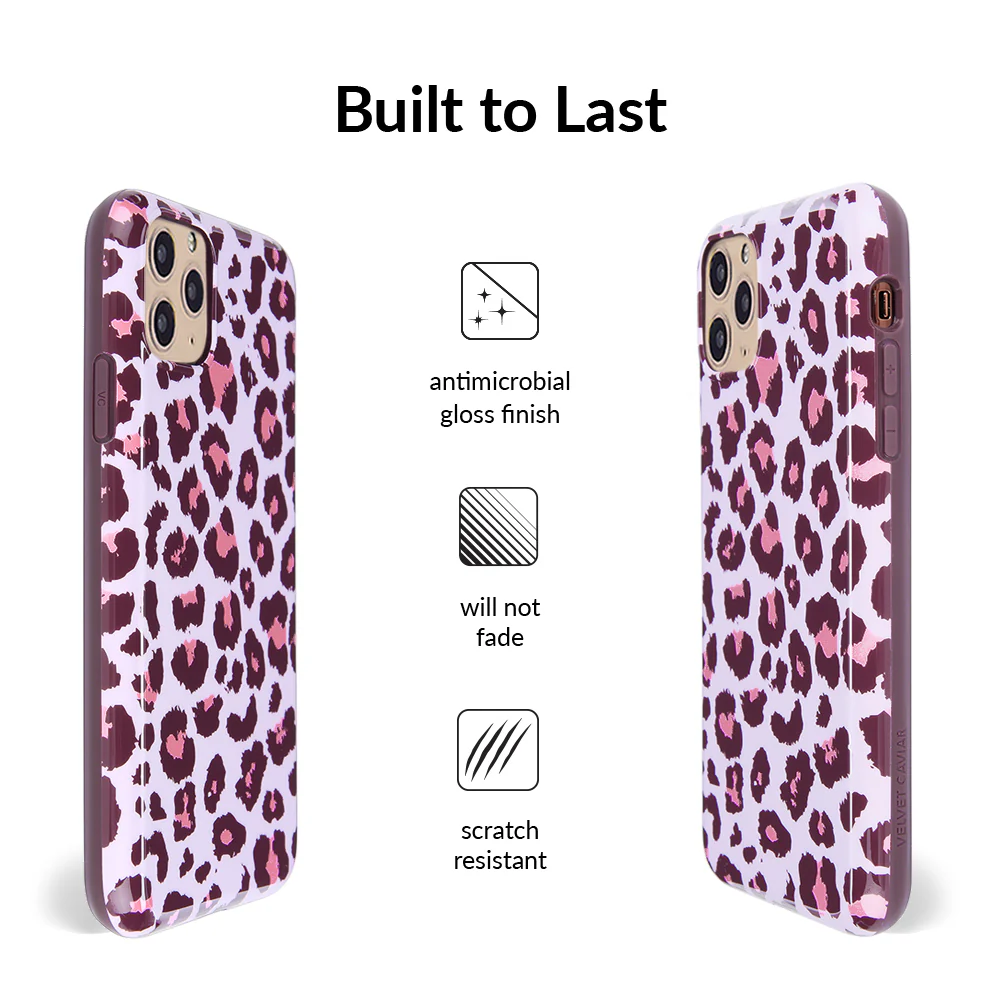 Purrfect Pink Leopard iPhone Case - Image 41