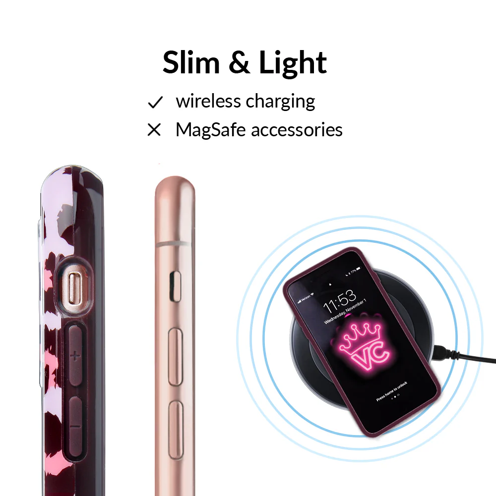 Purrfect Pink Leopard iPhone Case - Image 6