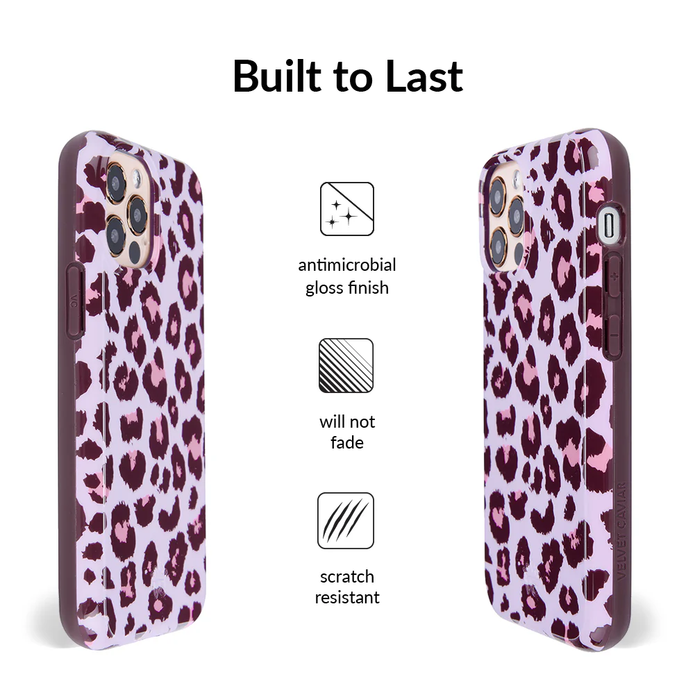 Purrfect Pink Leopard iPhone Case - Image 68