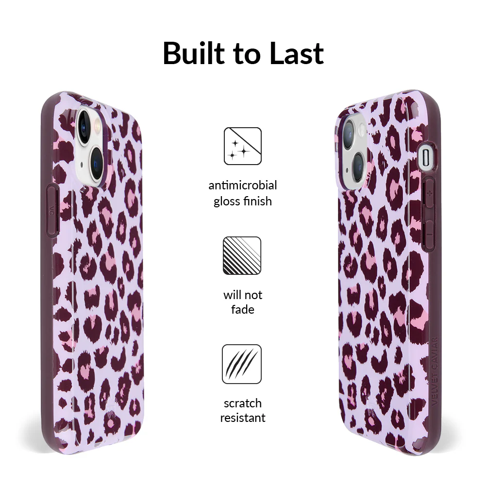 Purrfect Pink Leopard iPhone Case - Image 88