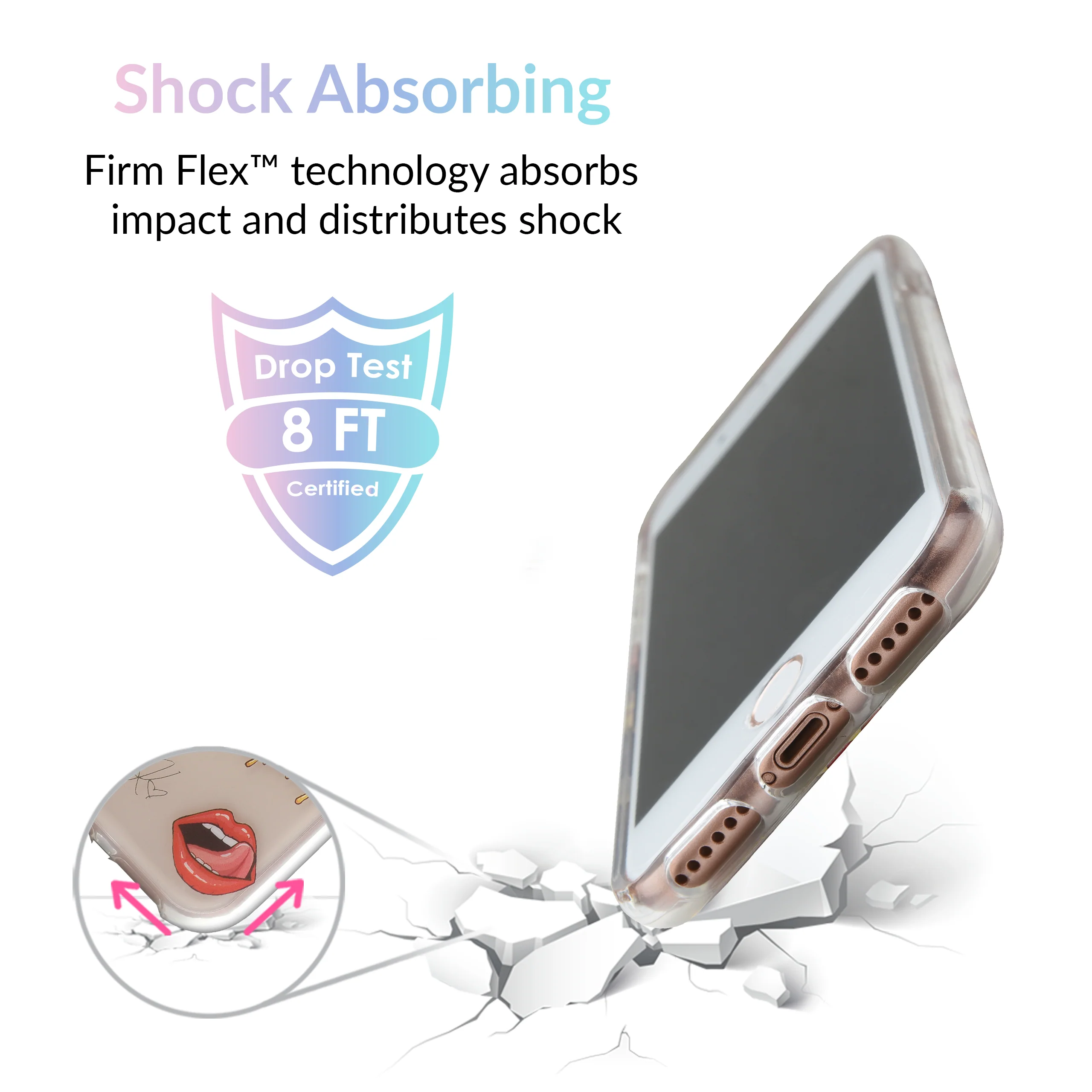 Pizza Lips iPhone Case by Kendall Vertes - Image 11