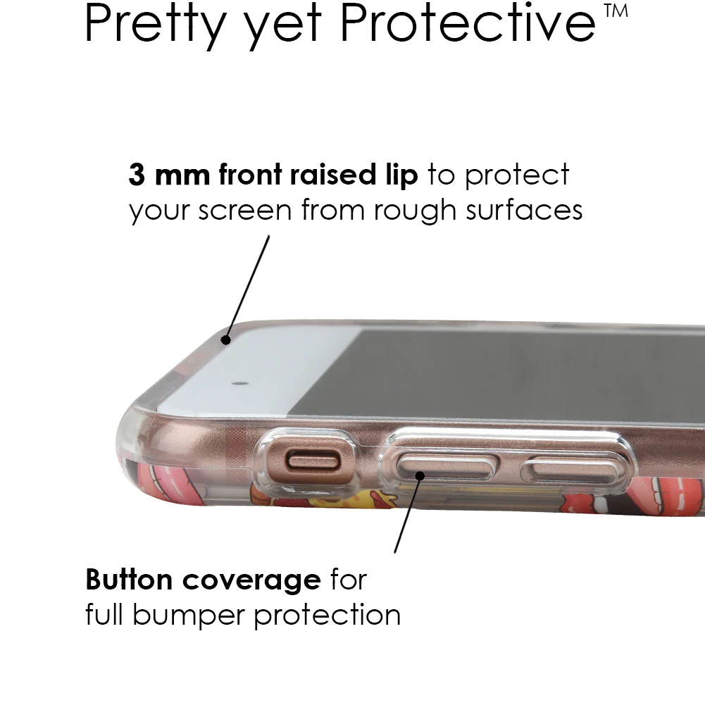 Pizza Lips iPhone Case by Kendall Vertes - Image 40