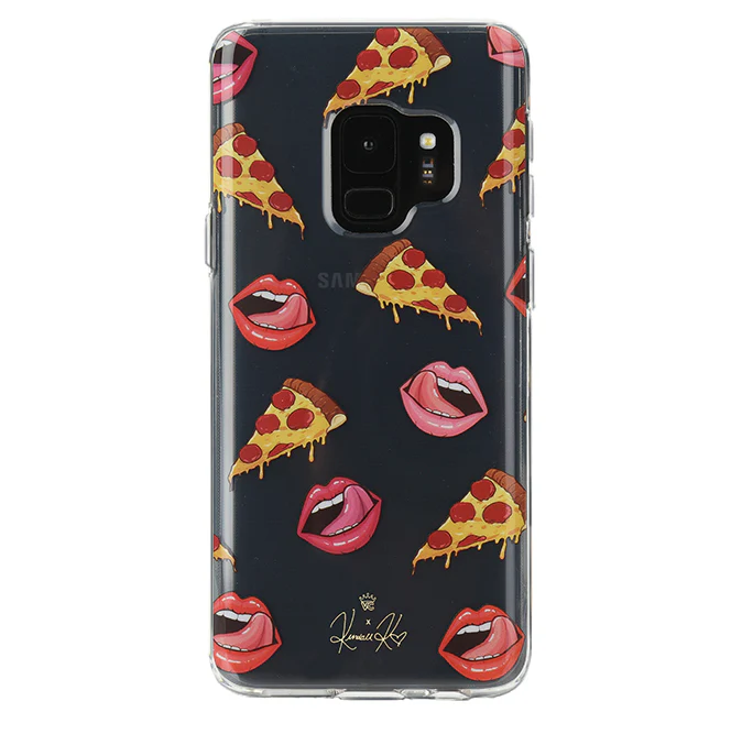 Pizza Lips iPhone Case by Kendall Vertes - Image 55