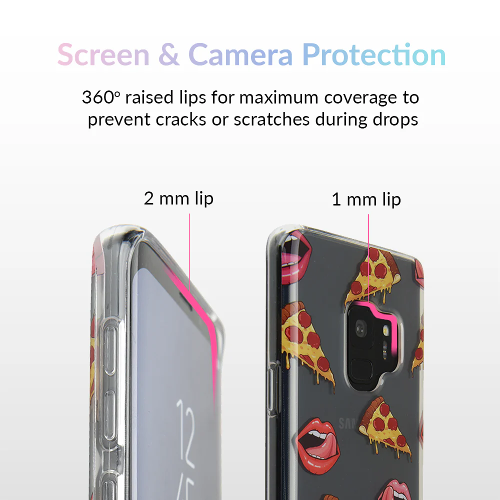 Pizza Lips iPhone Case by Kendall Vertes - Image 58