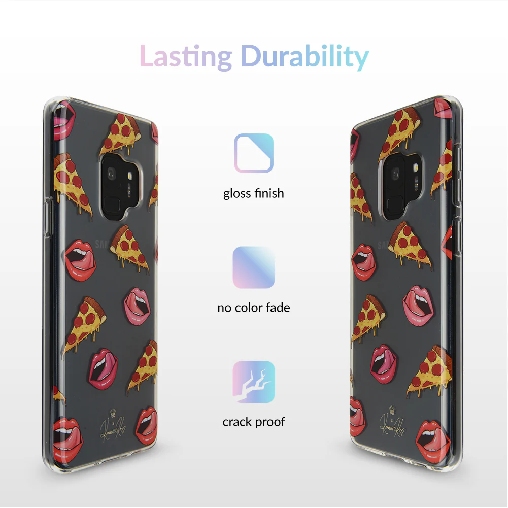 Pizza Lips iPhone Case by Kendall Vertes - Image 60