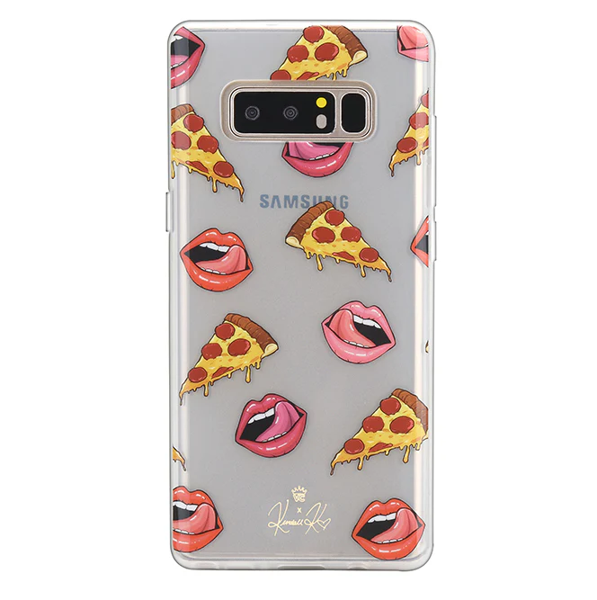 Pizza Lips iPhone Case by Kendall Vertes - Image 67