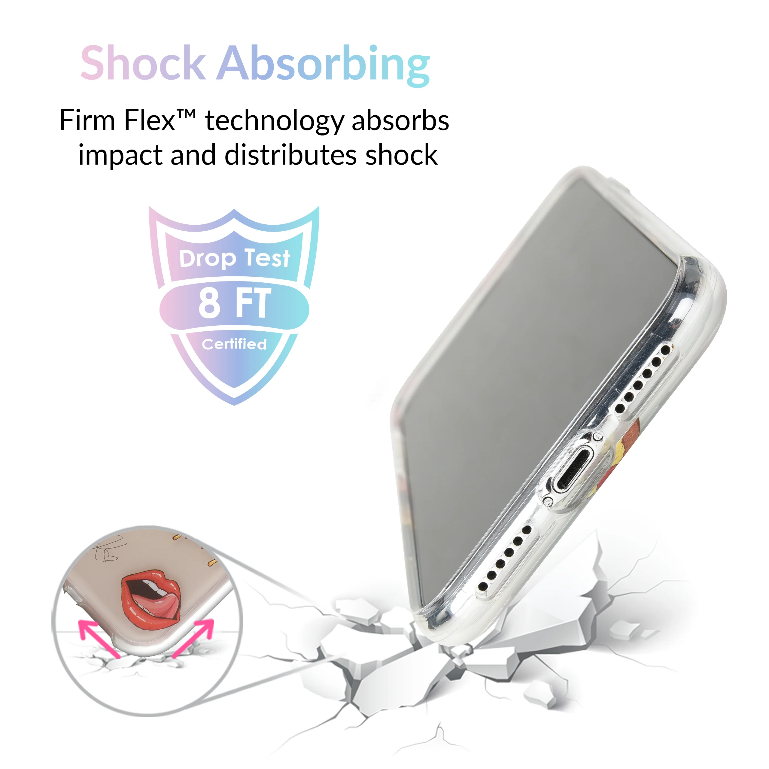 Pizza Lips iPhone Case by Kendall Vertes - Image 78