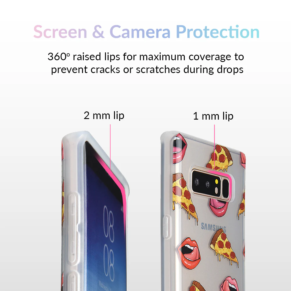 Pizza Lips iPhone Case by Kendall Vertes - Image 79