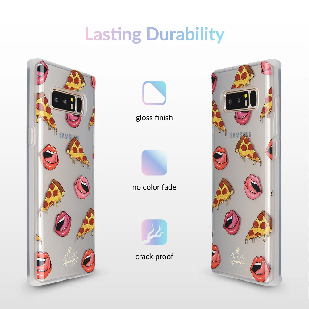 Pizza Lips iPhone Case by Kendall Vertes - Image 81