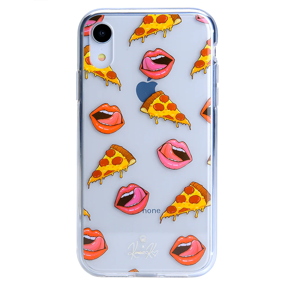 Pizza Lips iPhone Case by Kendall Vertes - Image 82