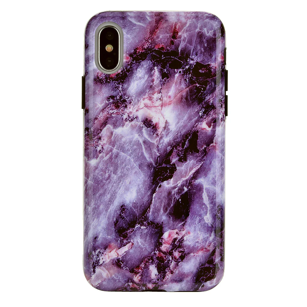 Purple Stone Marble iPhone Case - Image 13