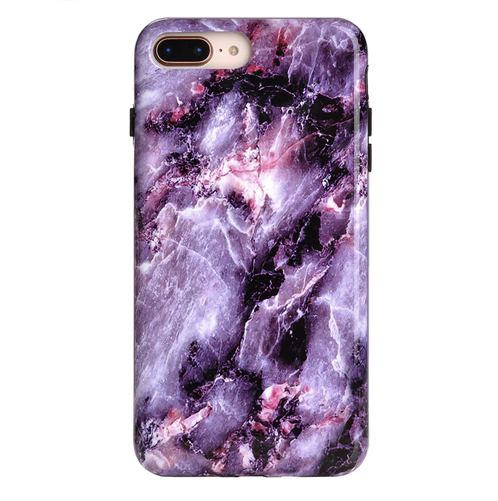 Purple Stone Marble iPhone Case - Image 20