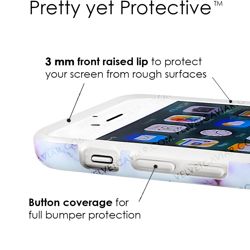 Purple Streak Marble iPhone Case - Image 29