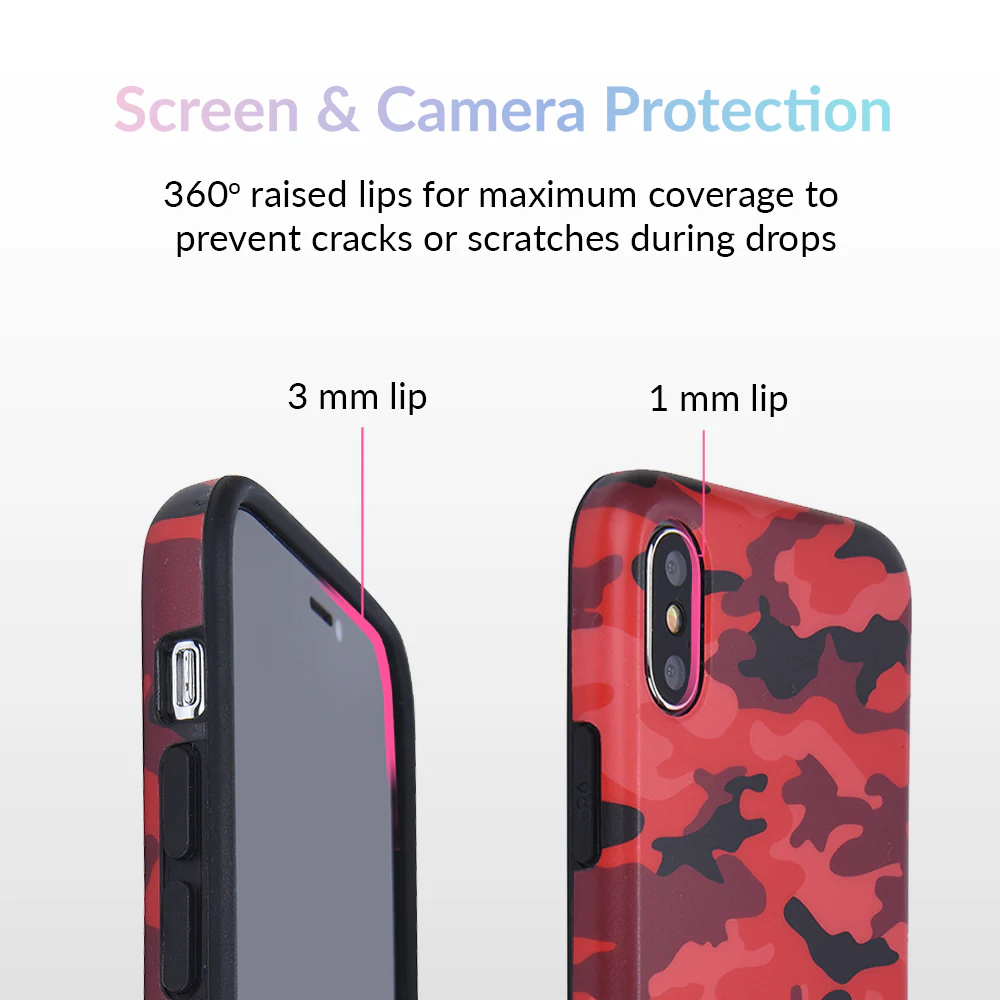 Red Camo iPhone Case - Image 17