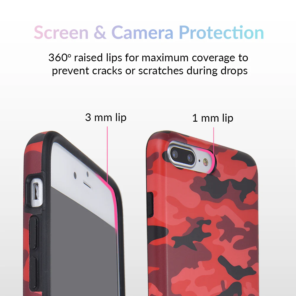 Red Camo iPhone Case - Image 30