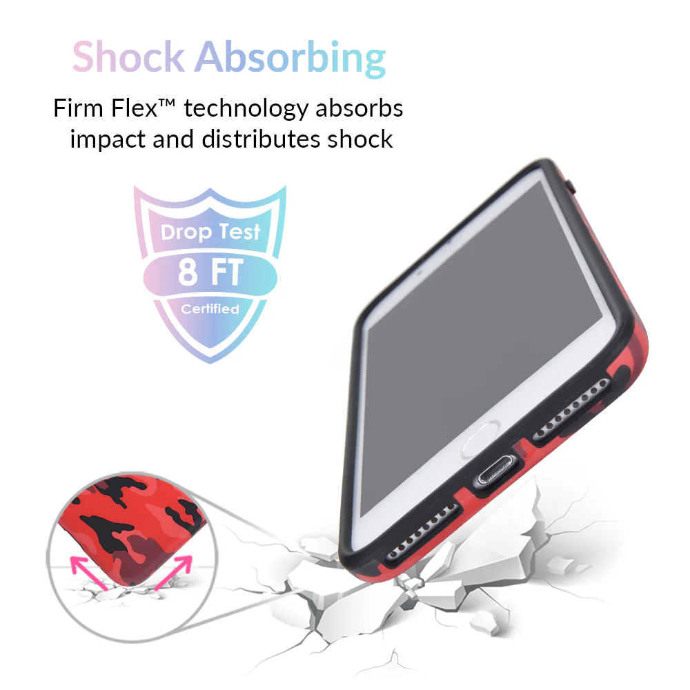 Red Camo iPhone Case - Image 31