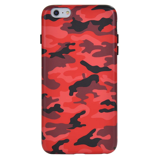 Red Camo iPhone Case - Image 35