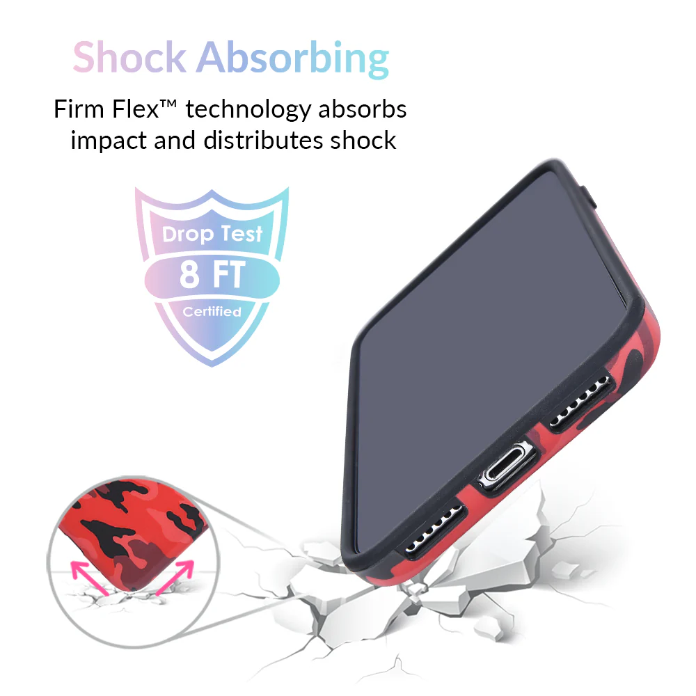 Red Camo iPhone Case - Image 54