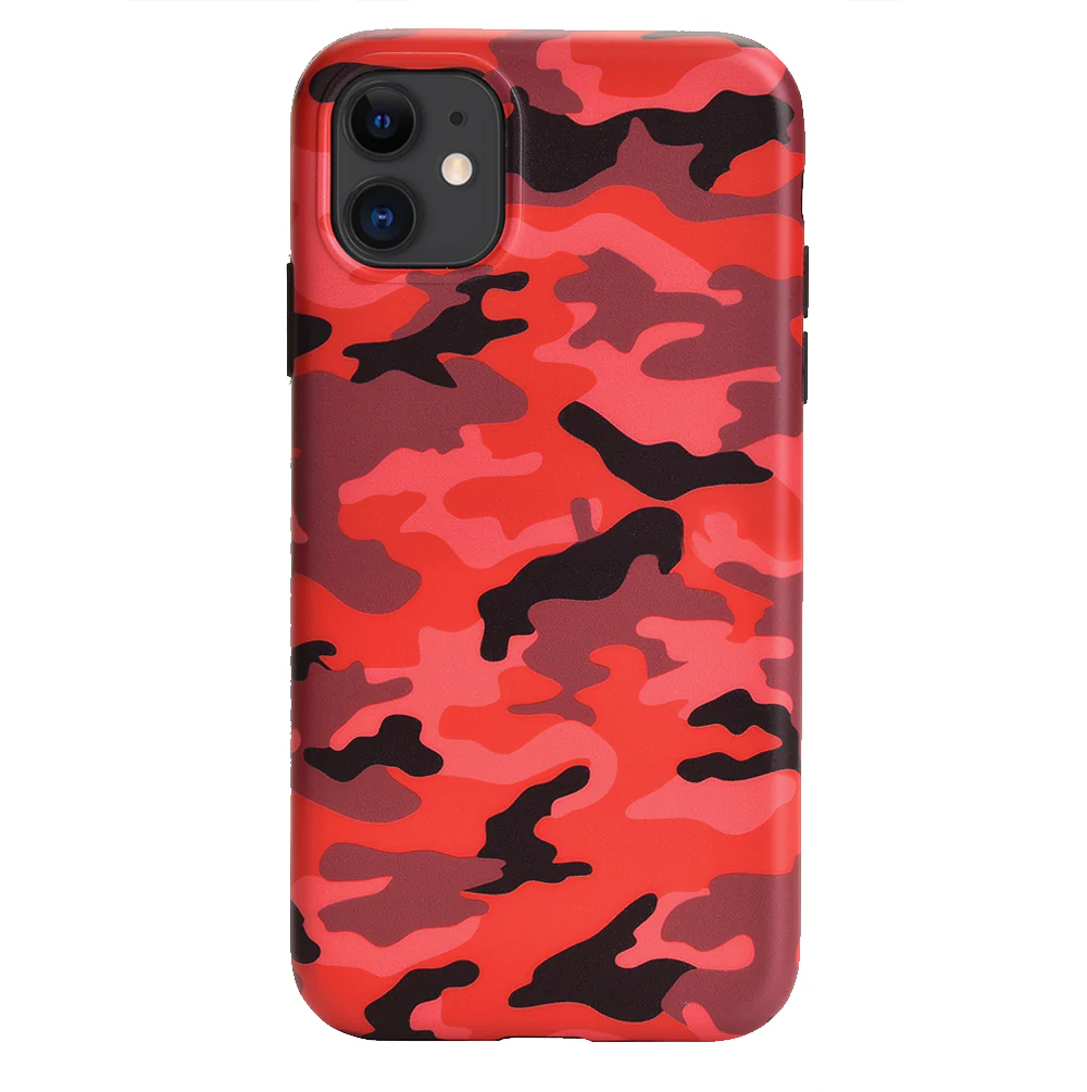 Red Camo iPhone Case - Image 57