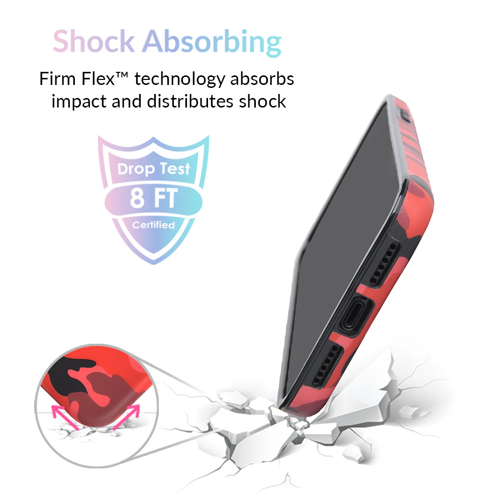 Red Camo iPhone Case - Image 59