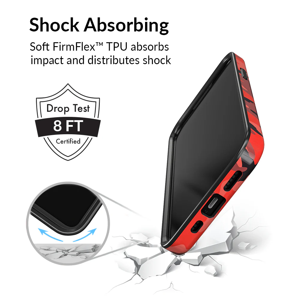 Red Camo iPhone Case - Image 79