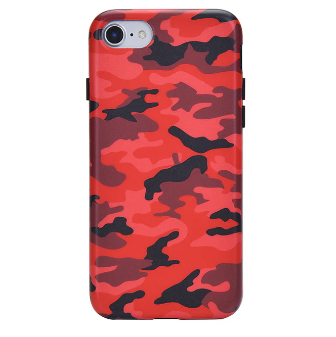 Red Camo iPhone Case - Image 8