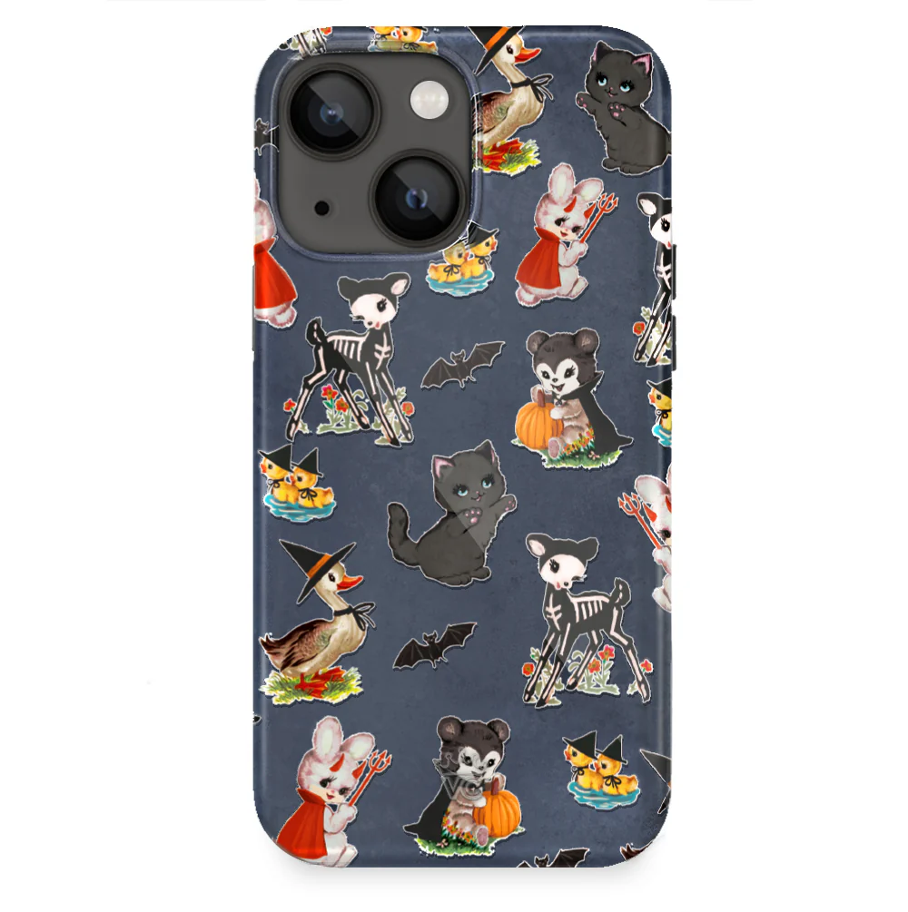 Spooky Baby Animals iPhone Case - Image 31