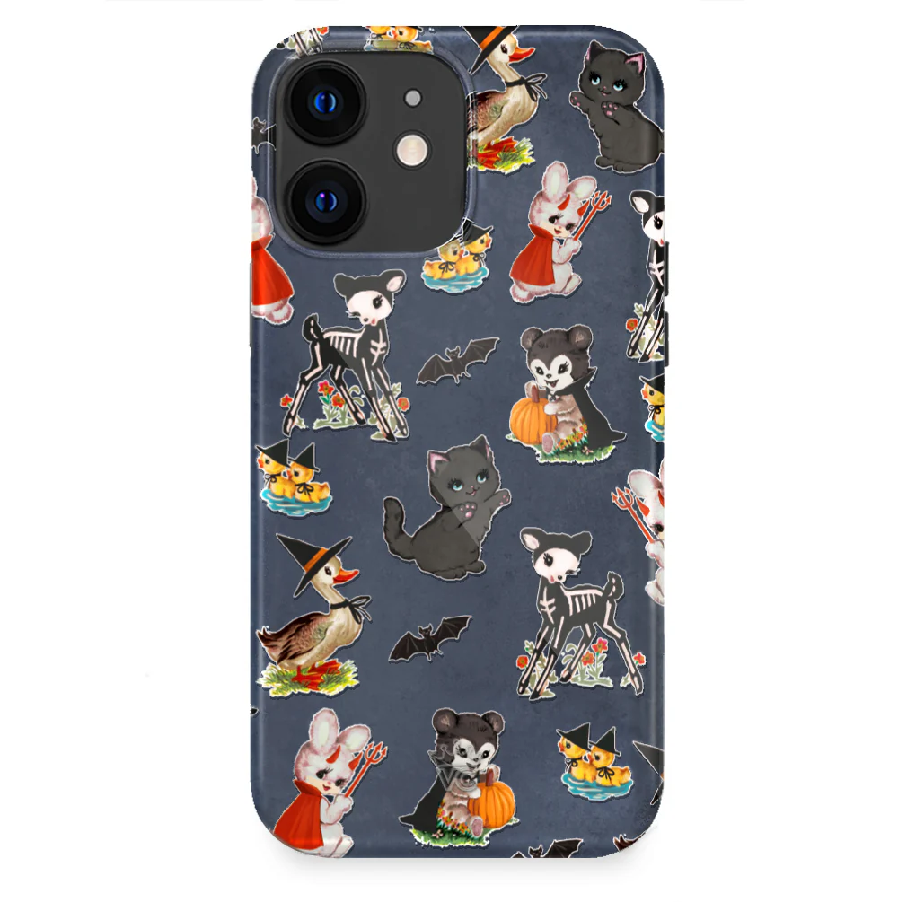 Spooky Baby Animals iPhone Case - Image 49
