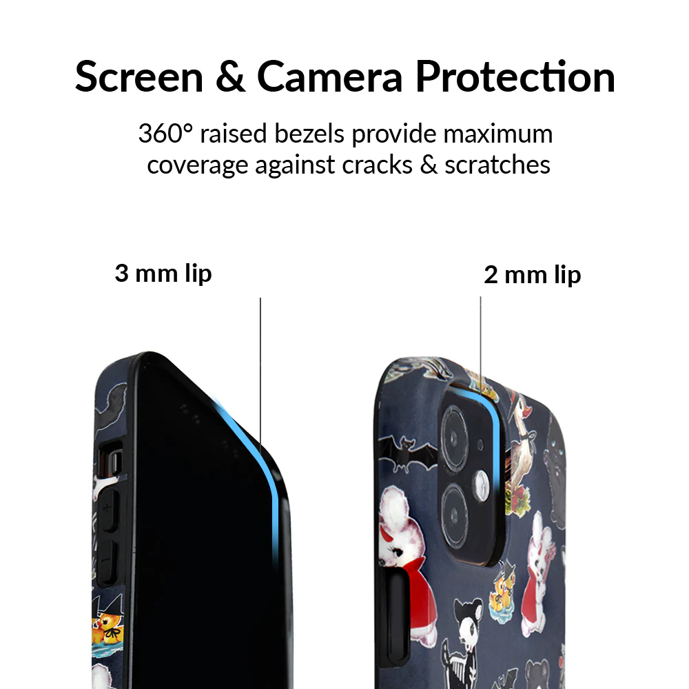 Spooky Baby Animals iPhone Case - Image 57