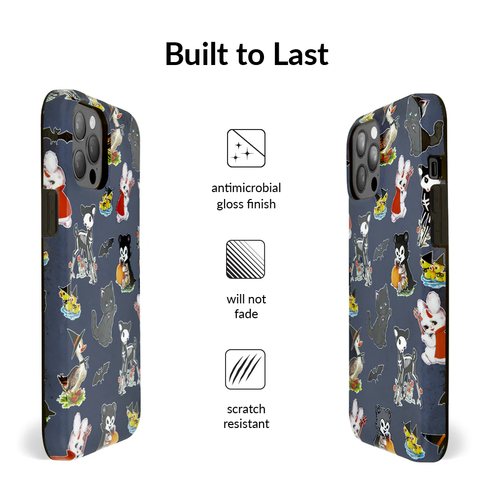 Spooky Baby Animals iPhone Case - Image 65