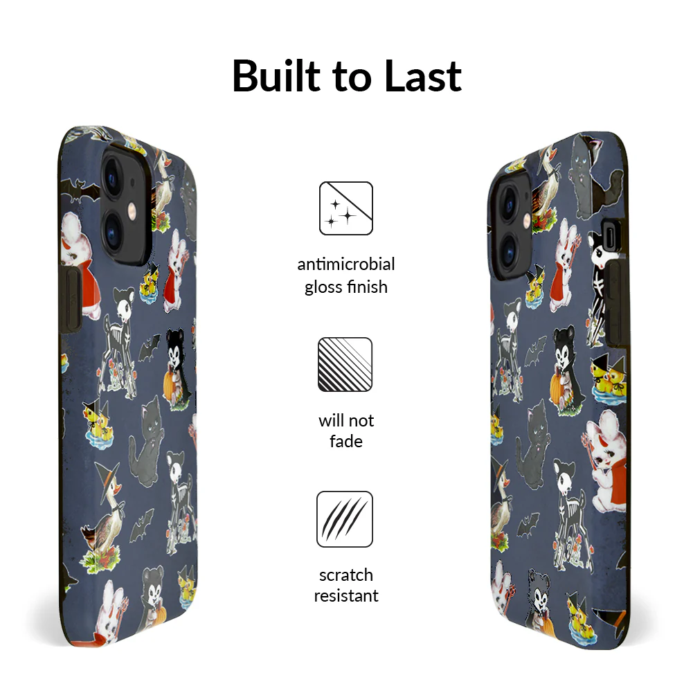 Spooky Baby Animals iPhone Case - Image 77