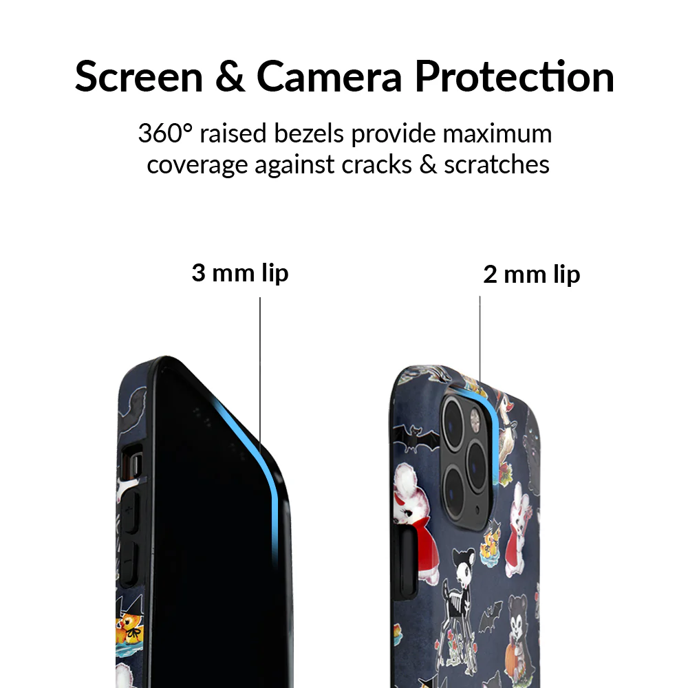 Spooky Baby Animals iPhone Case - Image 87