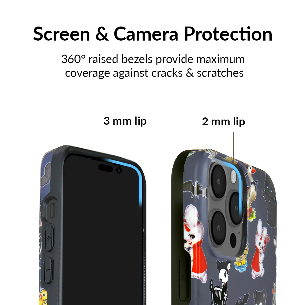 Spooky Baby Animals iPhone Case - Image 9