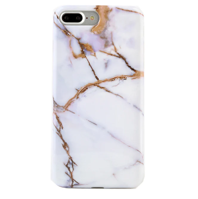 White & Gold Marble iPhone Case - Image 26
