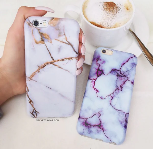 White & Gold Marble iPhone Case - Image 33