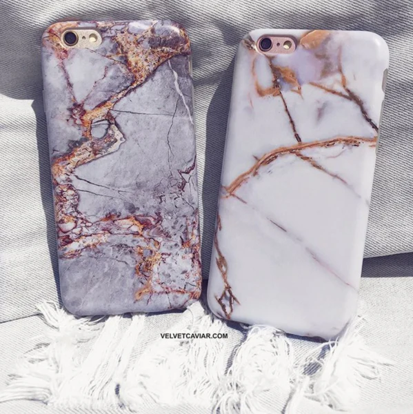 White & Gold Marble iPhone Case - Image 37